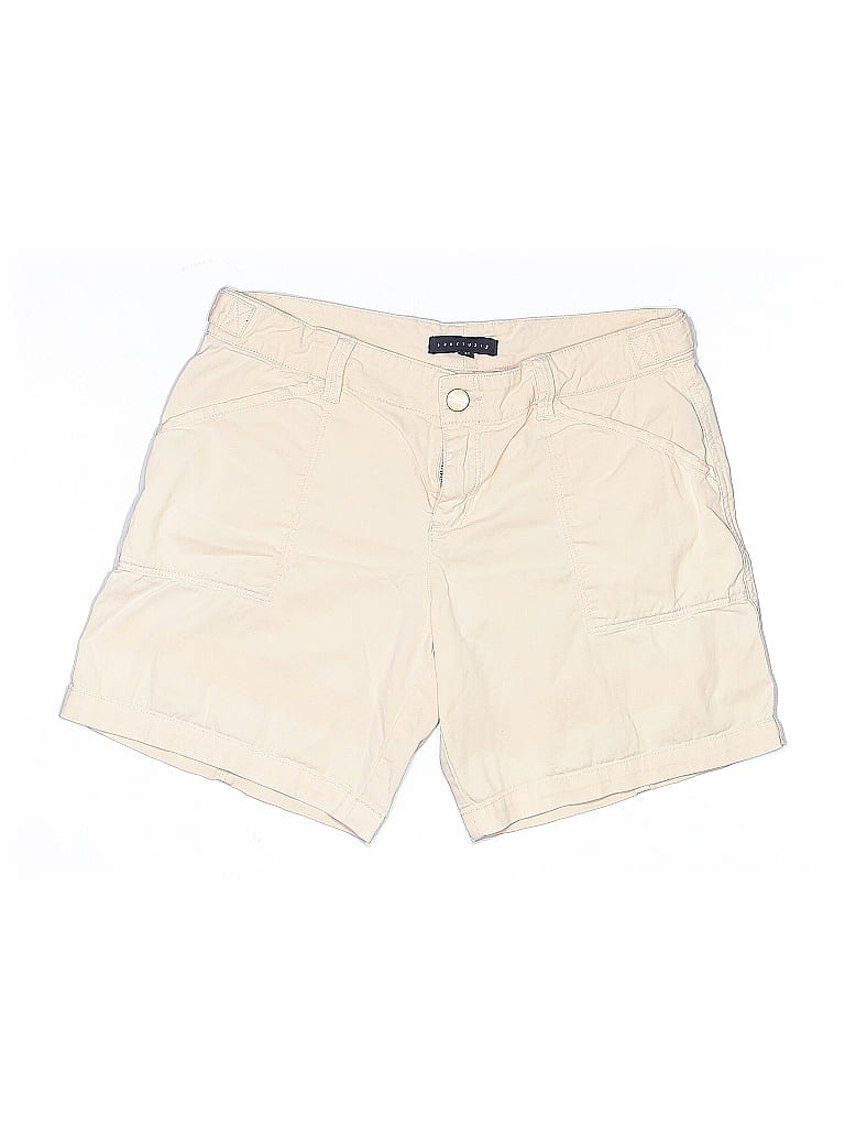 Click to view more detailed imagery on our partner's website Pre-owned Sanctuary Khaki Shorts In White