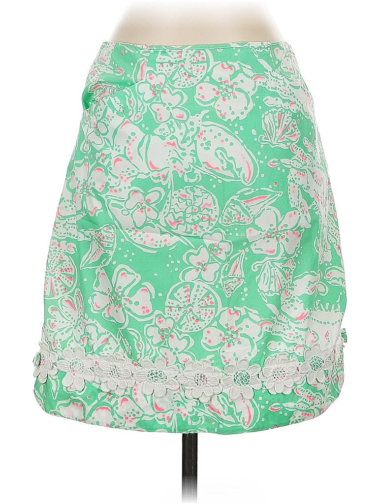 Pre-owned Lilly Pulitzer Casual Skirt In Green