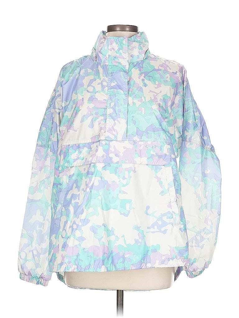 LAUREN JAMES Pre-owned Windbreaker Jacket In Blue