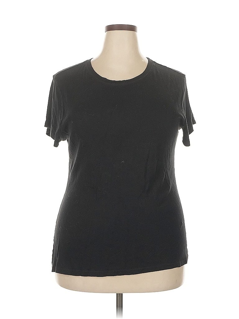 Pre-owned Old Navy Short Sleeve T-shirt In Black