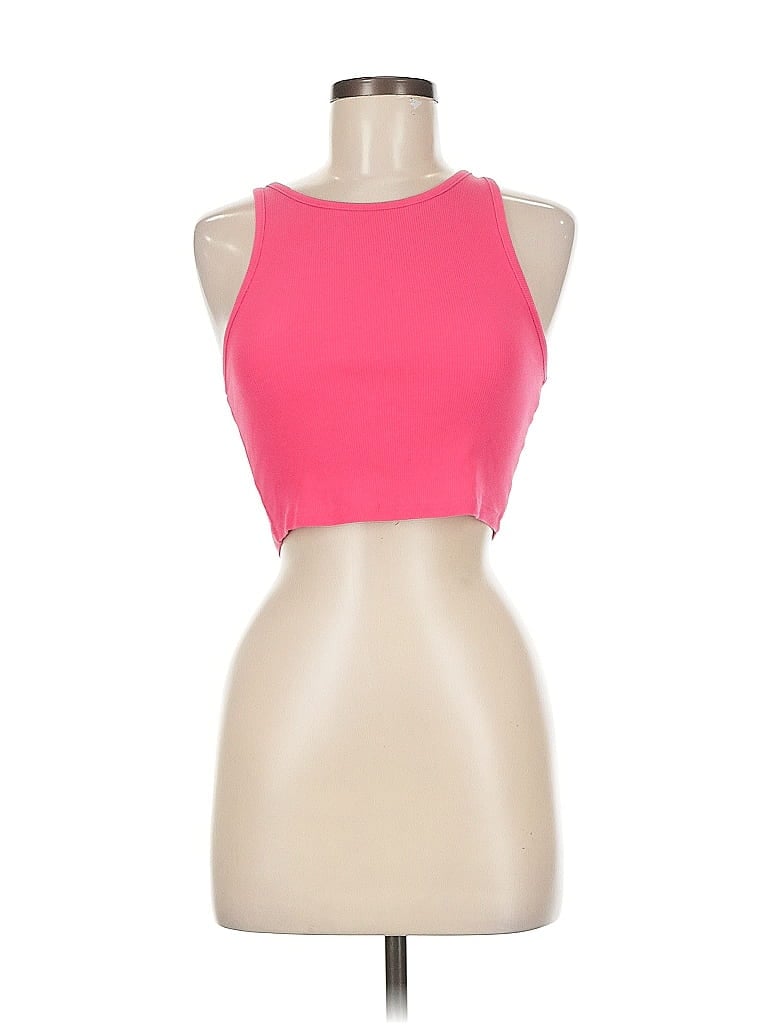 Pre-owned Zara Tank Top Pink Tops
