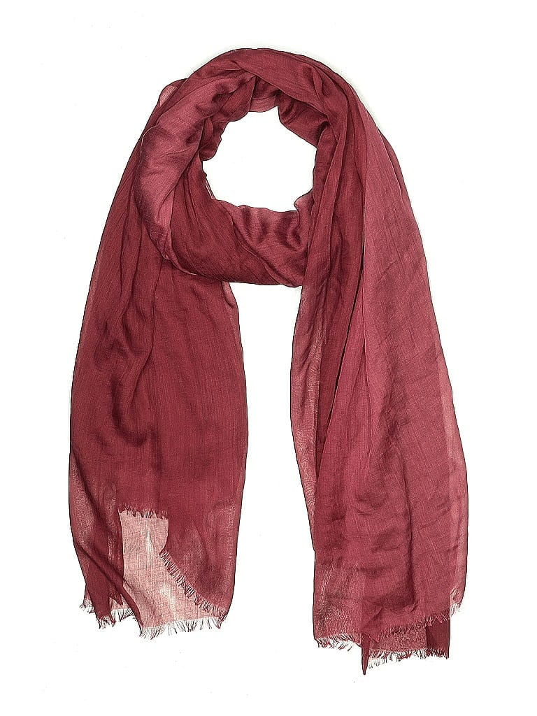 Click to view more detailed imagery on our partner's website Pre-owned Unbranded Scarf In Burgundy