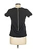 French Connection Black Short Sleeve Top Size 6 - photo 2