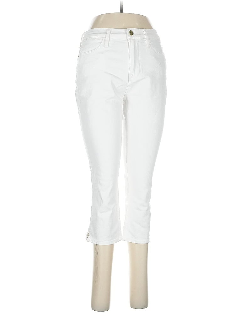 Pre-owned Frame Jeggings In White