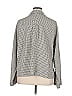 Max Studio Houndstooth Gray Long Sleeve Blouse Size XL - photo 2