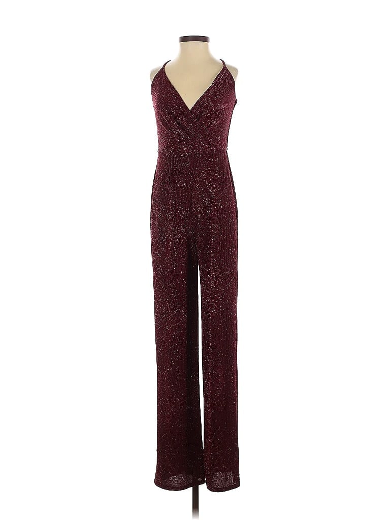 Pre-owned Mi Ami Cocktail Dress In Burgundy