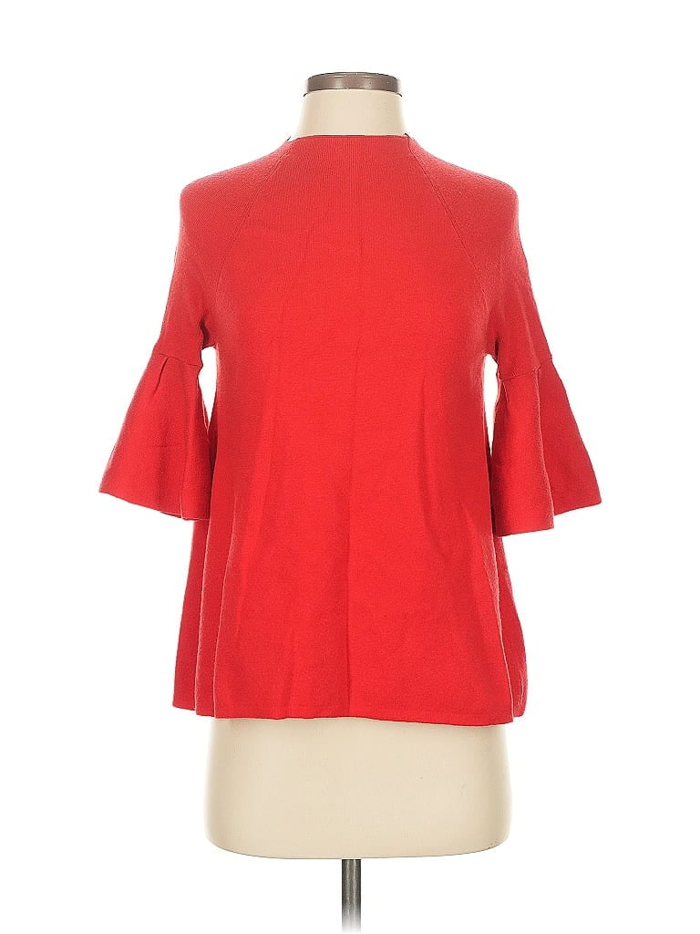 Pre-owned Moth Cardigan Sweater In Red