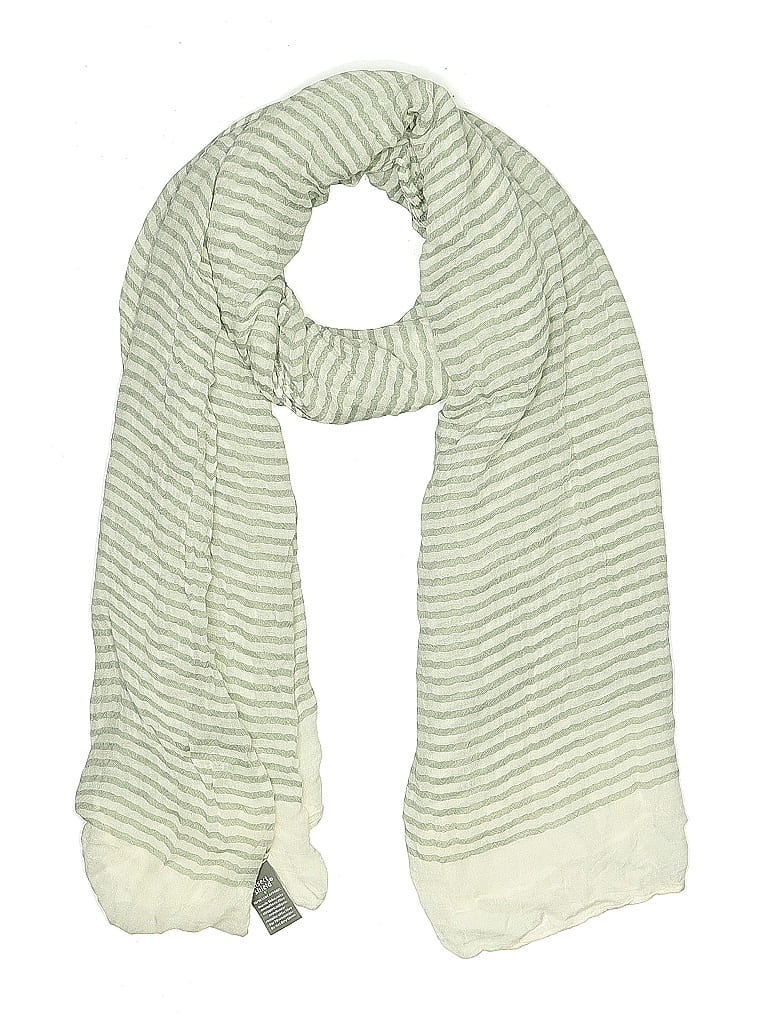 Pre-owned Assorted Brands Scarf In White