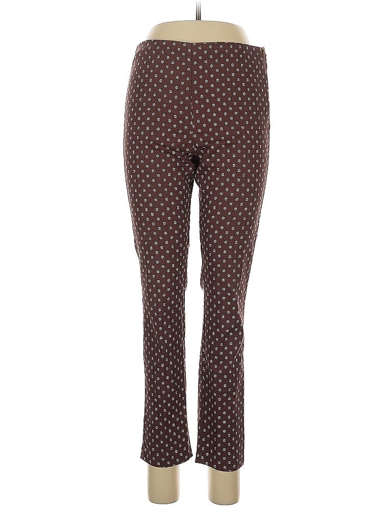 Pre-owned H&m Casual Pants In Brown