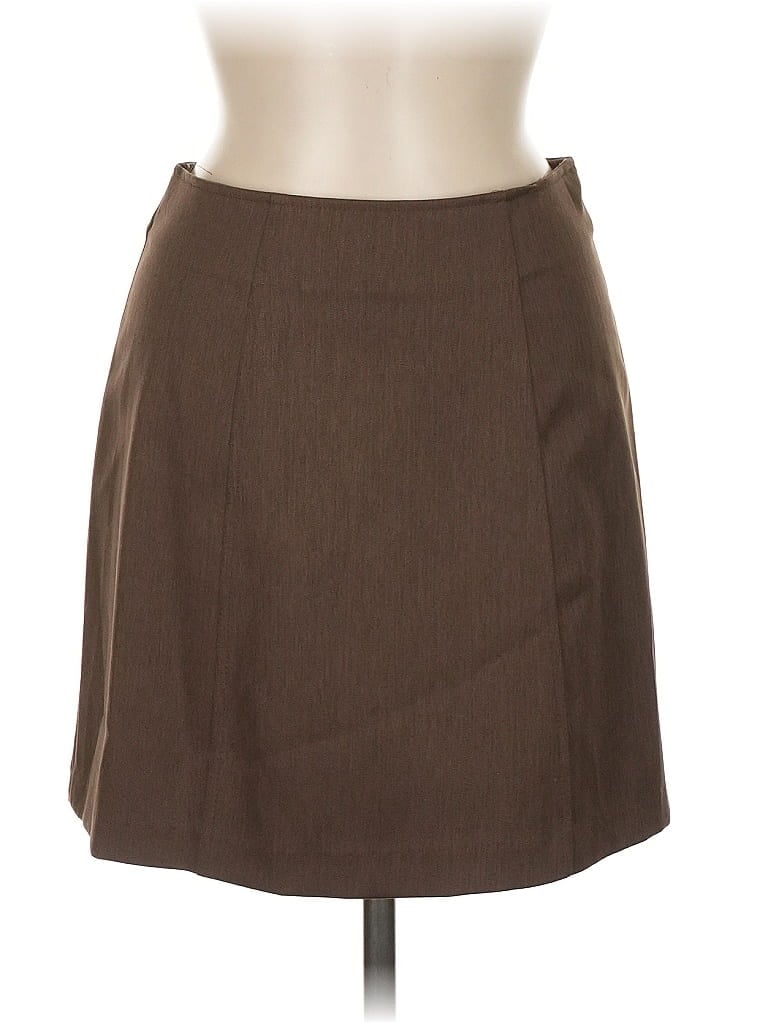 Pre-owned La Belle Casual Skirt In Brown