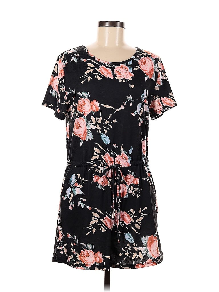 Pre-owned Unbranded Romper In Black