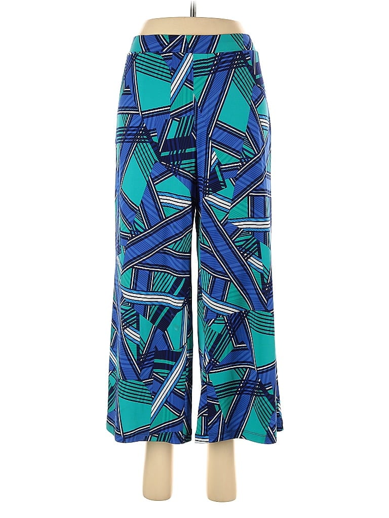 Pre-owned Susan Graver Casual Pants In Blue