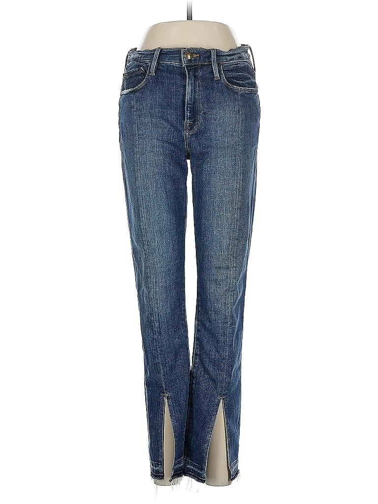 Pre-owned Frame Jeans In Blue