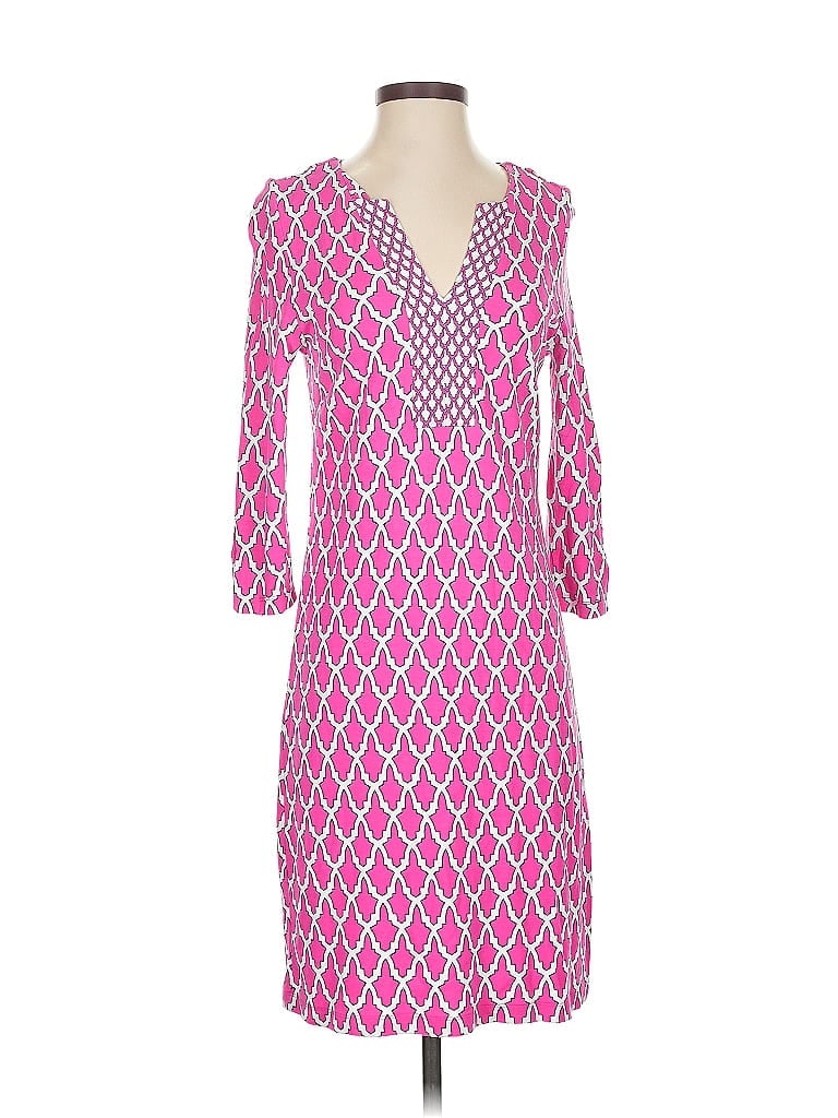 Pre-owned Crown & Ivy Casual Dress In Pink