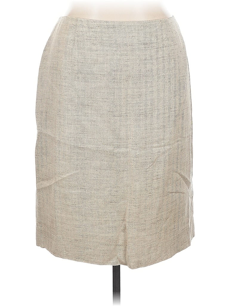 Pre-owned Dana Buchman Casual Skirt In Brown