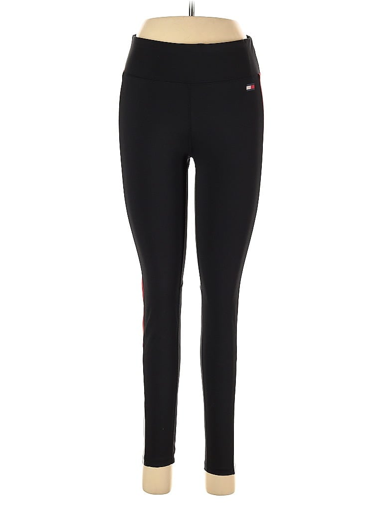 Pre-owned Tommy Hilfiger Sport Active Pants In Black