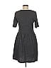 Gap Solid Gray Casual Dress Size M - photo 2