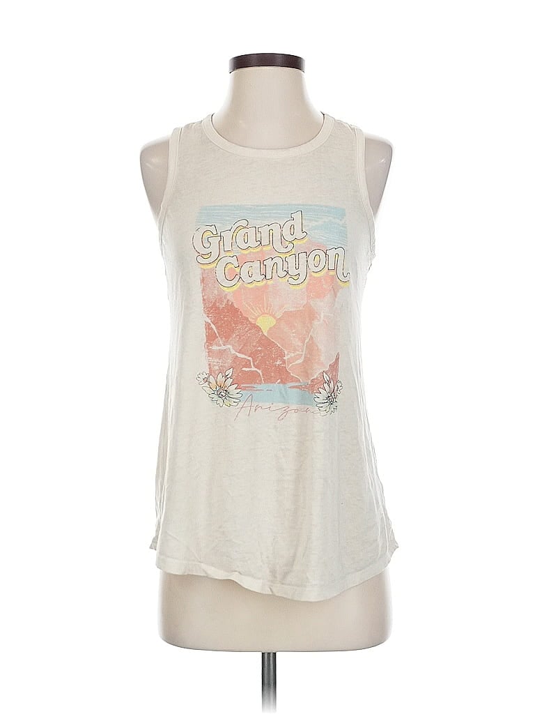 Pre-owned Maurices Sleeveless T-shirt In White
