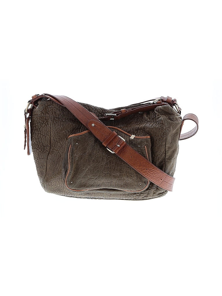 Pre-owned Schuler & Sons Philadelphia Leather Satchel In Brown