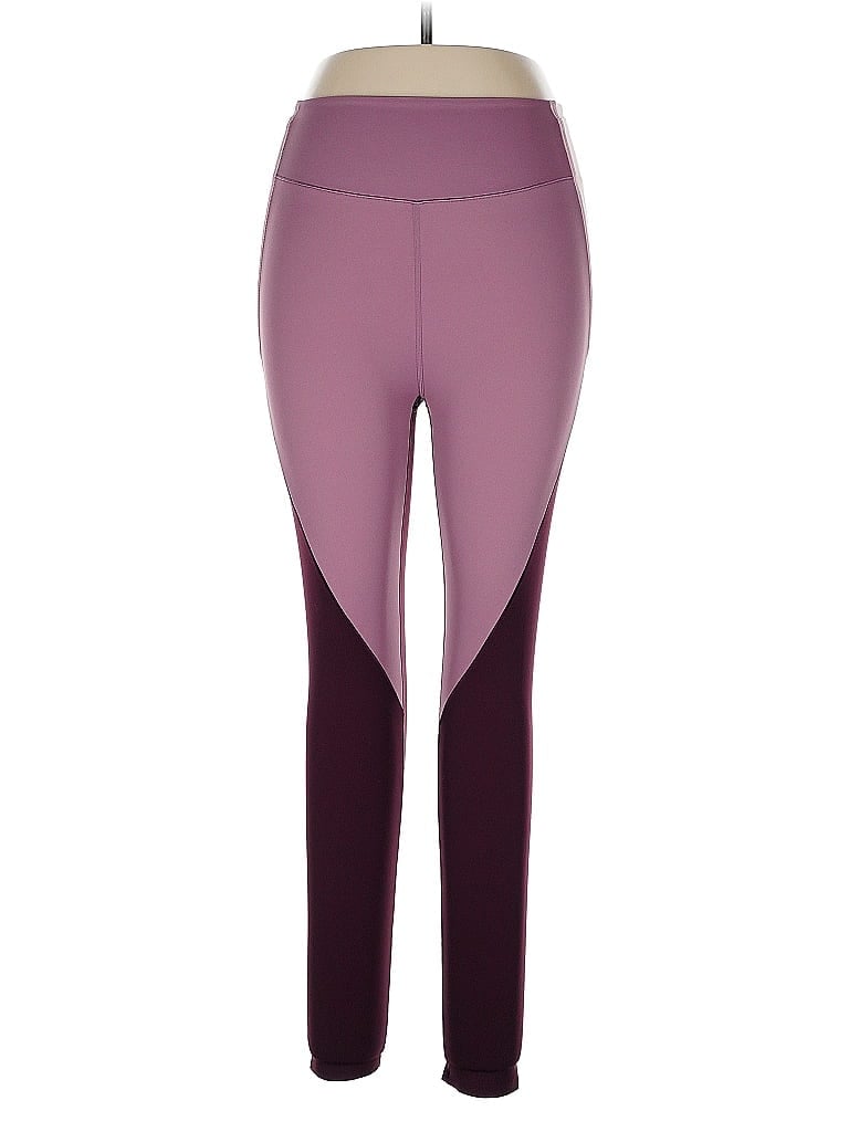 Pre-owned Victoria's Secret Active Pants In Purple