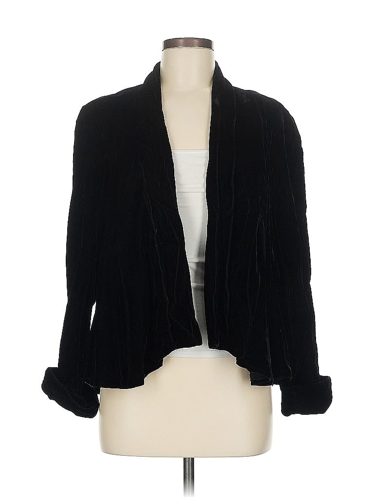 Click to view more detailed imagery on our partner's website Pre-owned Alex Evenings Blazer Jacket In Black