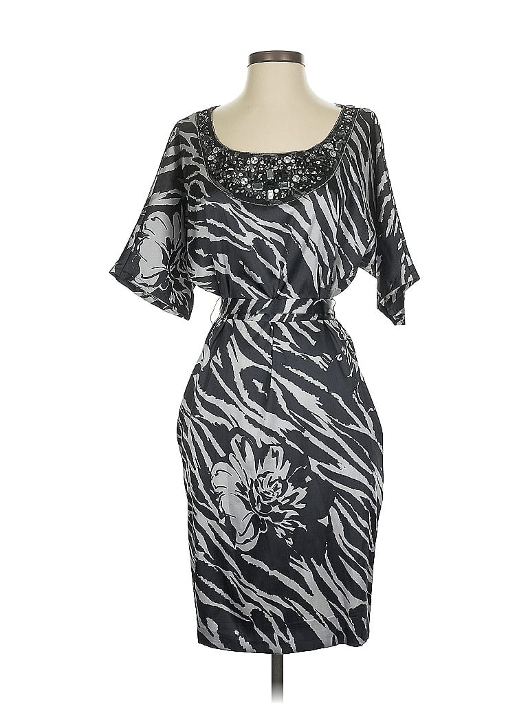 Click to view more detailed imagery on our partner's website Pre-owned Bisou Bisou Cocktail Dress In Gray