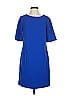 The Limited Solid Blue Casual Dress Size 4 - photo 1