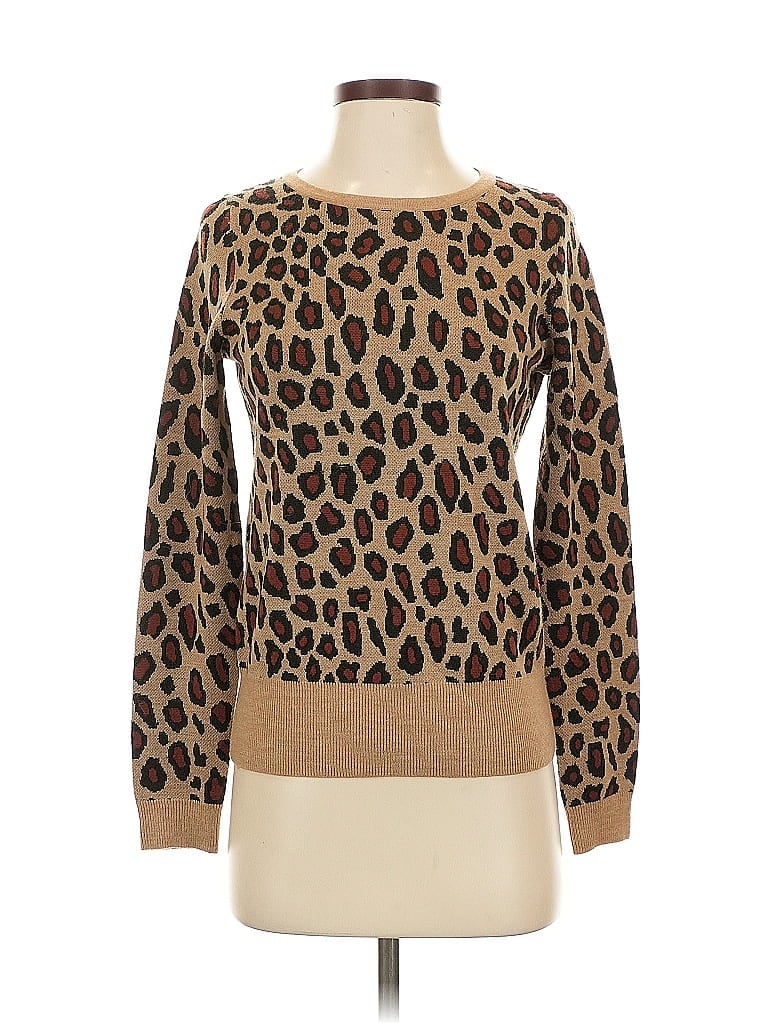 Pre-owned Ann Taylor Pullover Sweater In Brown