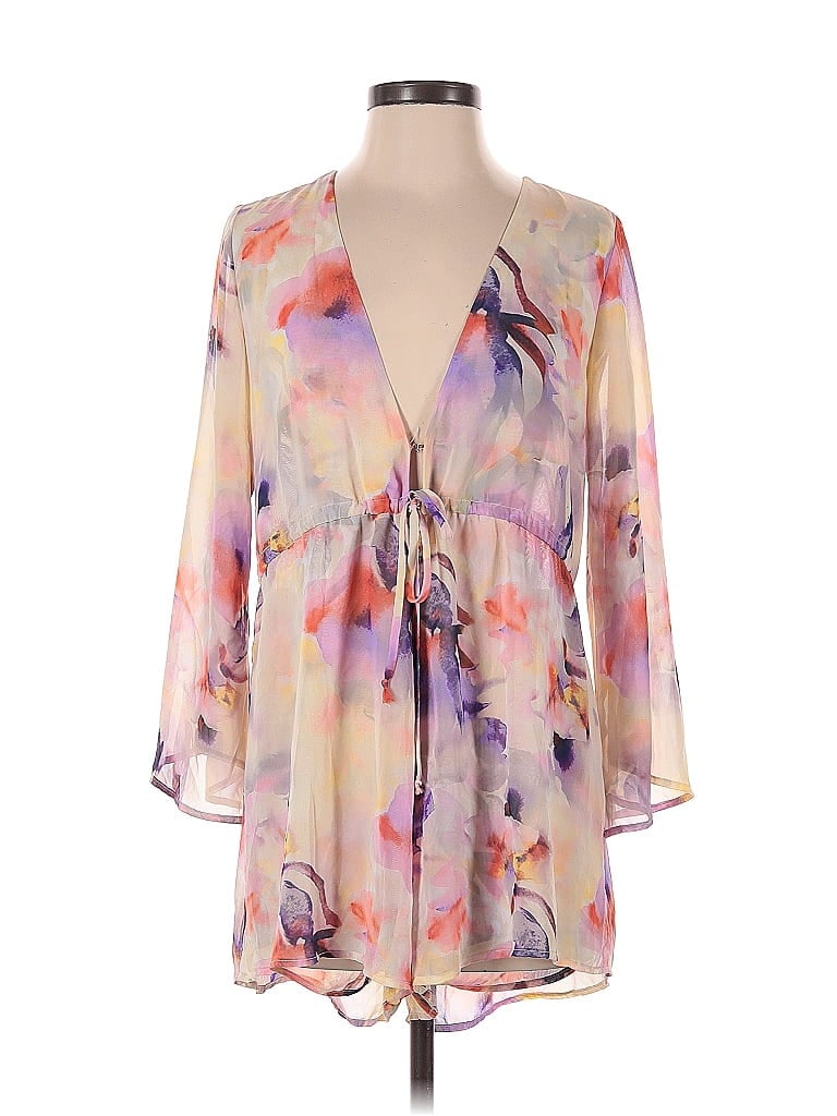 Pre-owned Show Me Your Mumu Romper In White