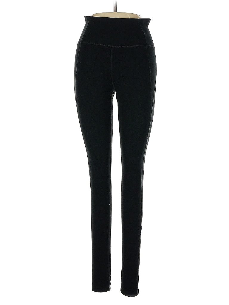 Pre-owned Girlfriend Collective Active Pants In Black