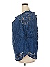 MIHOLL Blue Short Sleeve Blouse Size XXL - photo 5
