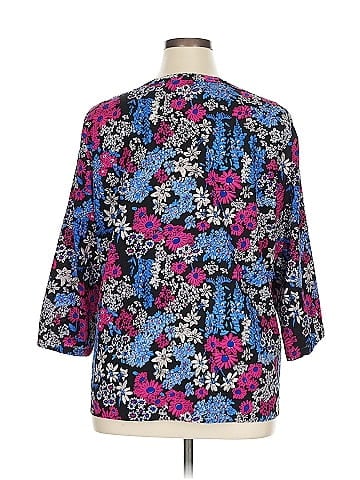 Jones New York Signature 3/4 Sleeve Blouse (view 2)
