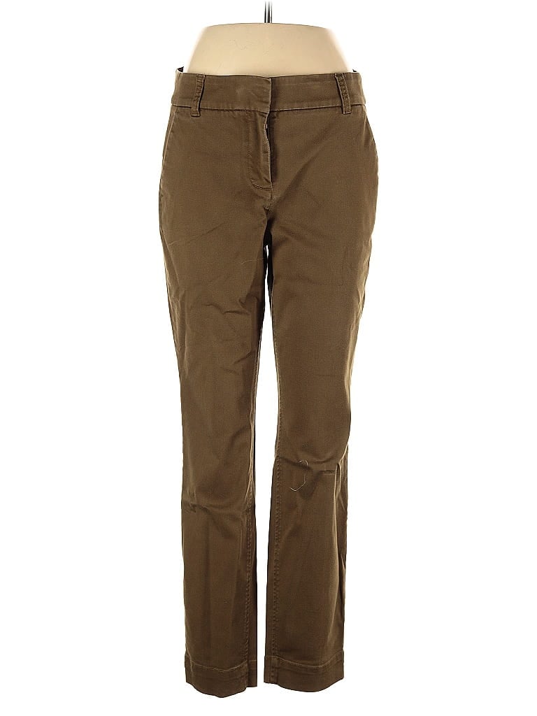 Pre-owned Jcrew Casual Pants In Brown