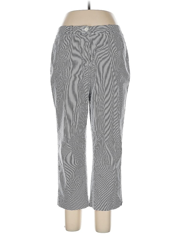 Pre-owned Jones New York Signature Casual Pants In Gray