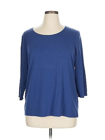 Chico's 3/4 Sleeve T-Shirt (view 1)