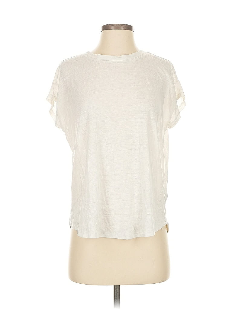 Pre-owned Madewell Short Sleeve T-shirt In White