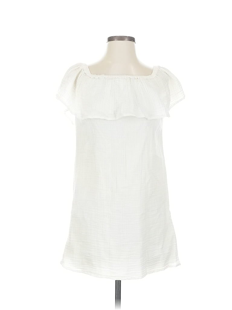 Pre-owned Aerie Casual Dress In White