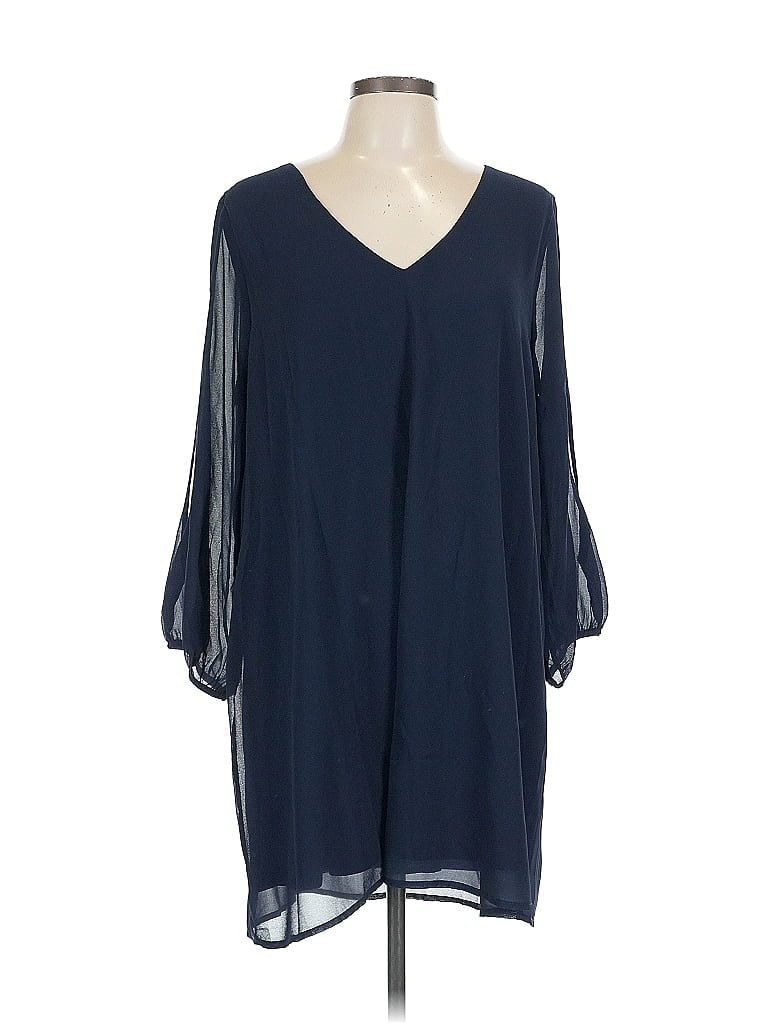 Pre-owned Lulus Casual Dress In Blue