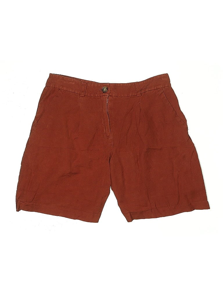 Pre-owned Ann Taylor Loft Cargo Shorts In Brown