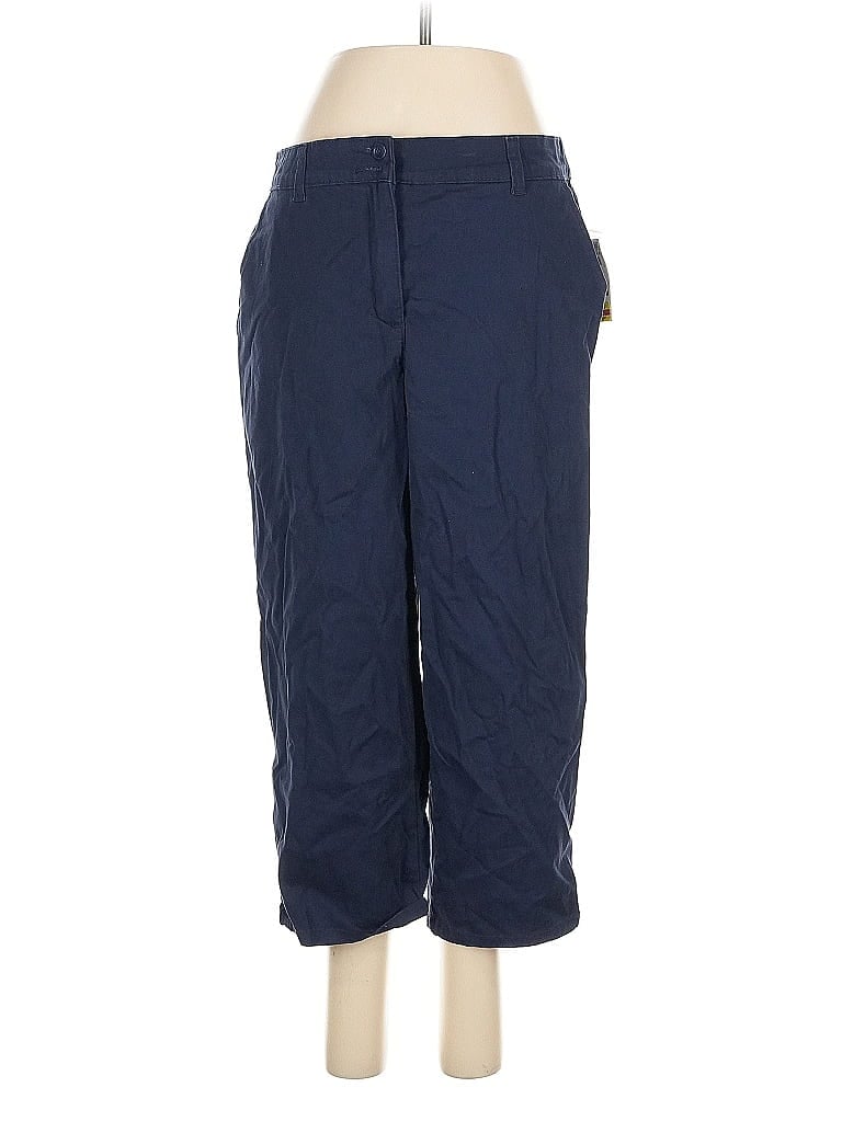 Pre-owned Karen Scott Casual Pants In Blue
