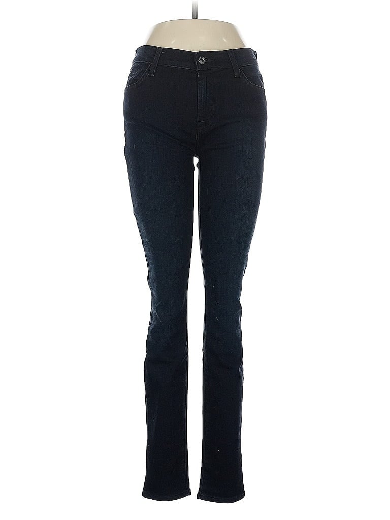 Pre-owned 7 For All Mankind Jeans In Black