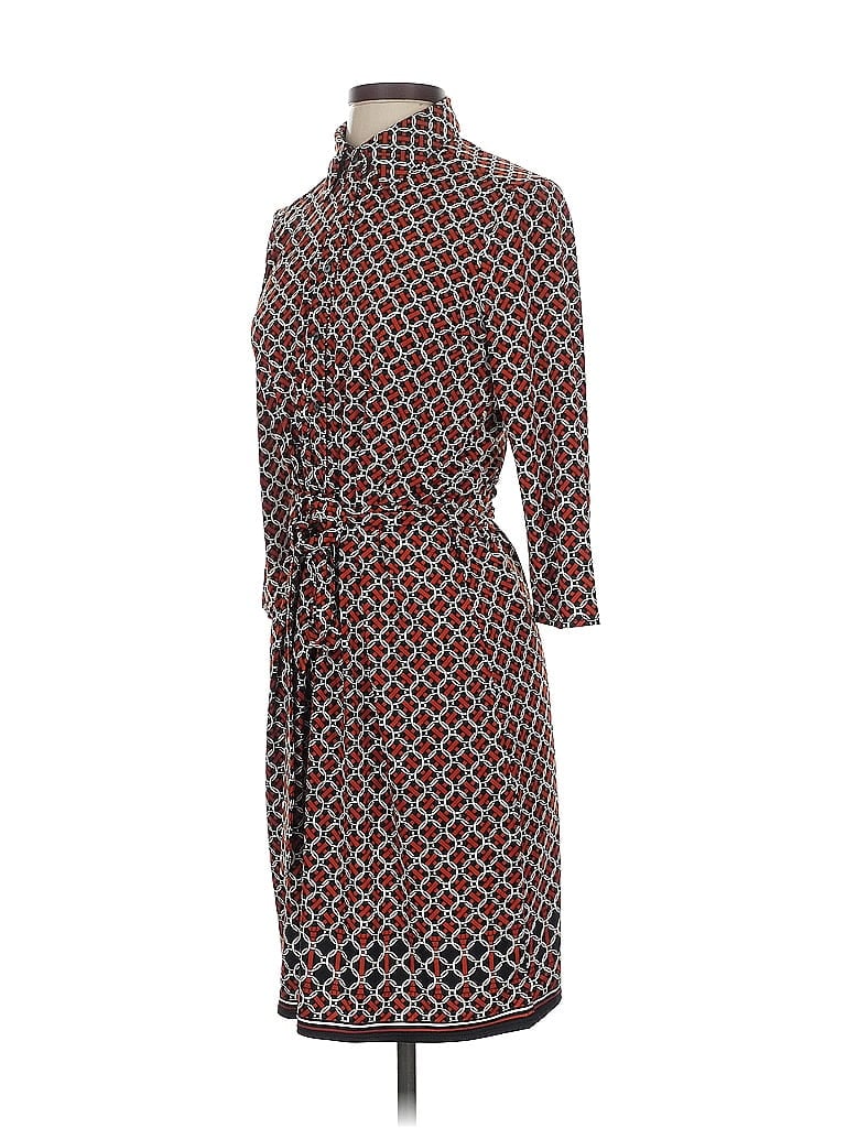 Pre-owned Max Studio Casual Dress In Brown