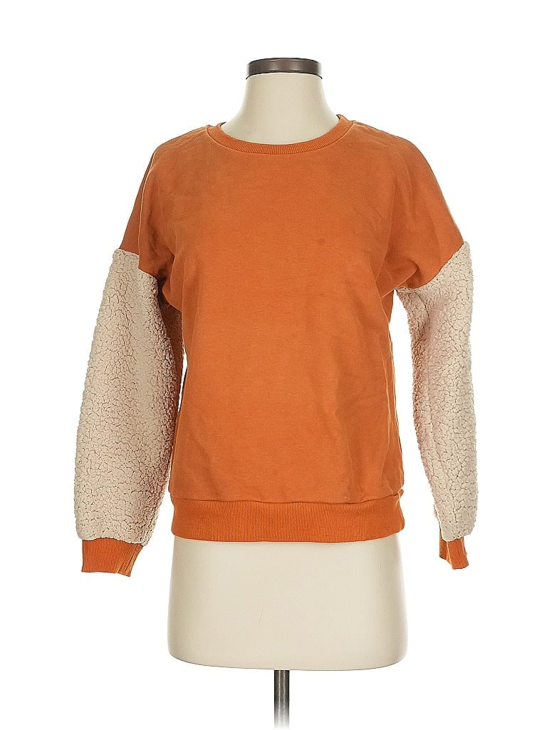 Pre-owned Roolee 3/4 Sleeve T-shirt In Orange