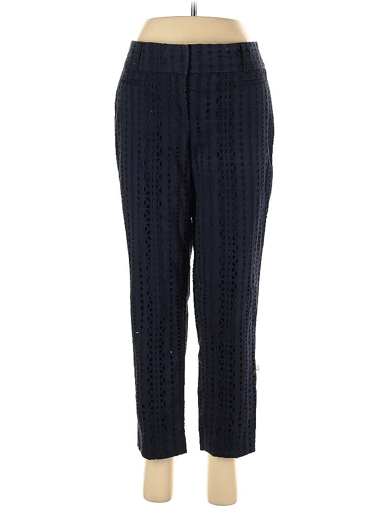 Pre-owned Ann Taylor Loft Casual Pants In Blue