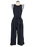 Eliza J Blue Jumpsuit Size 4 - photo 1