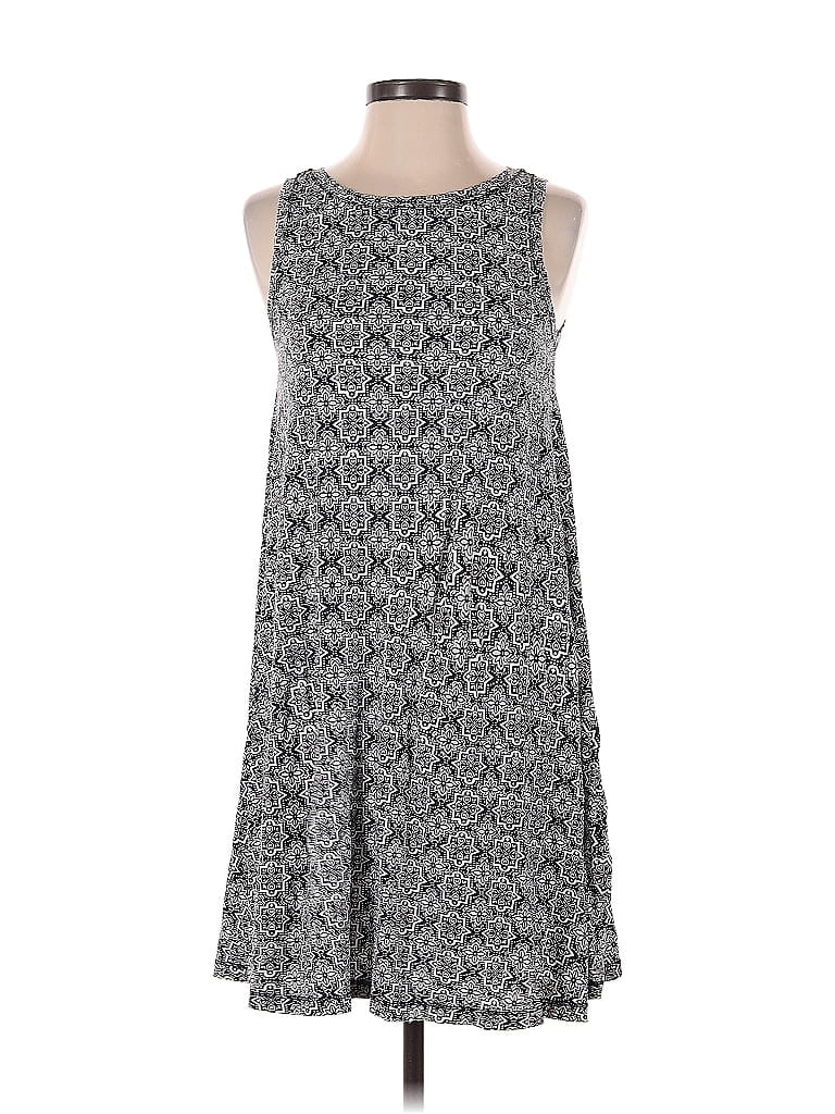Pre-owned Ann Taylor Loft Casual Dress In Gray