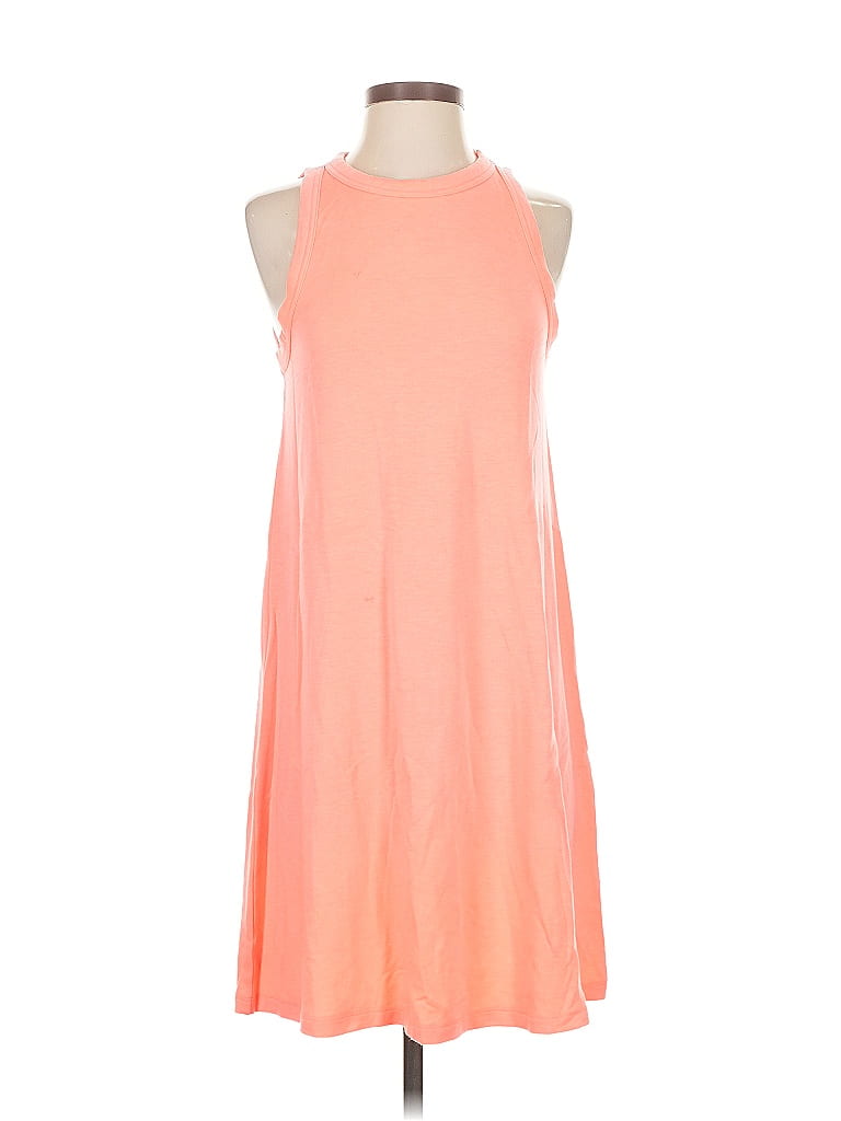 Pre-owned Lou & Grey Casual Dress In Orange