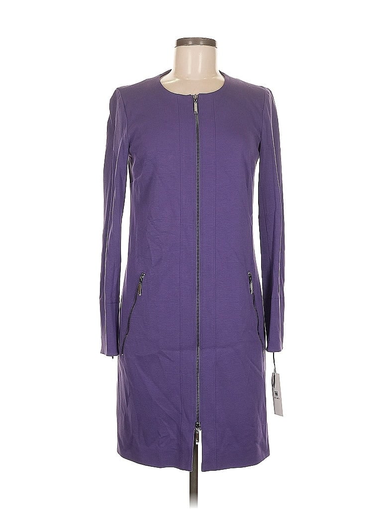 W By Worth Casual Dress In Purple