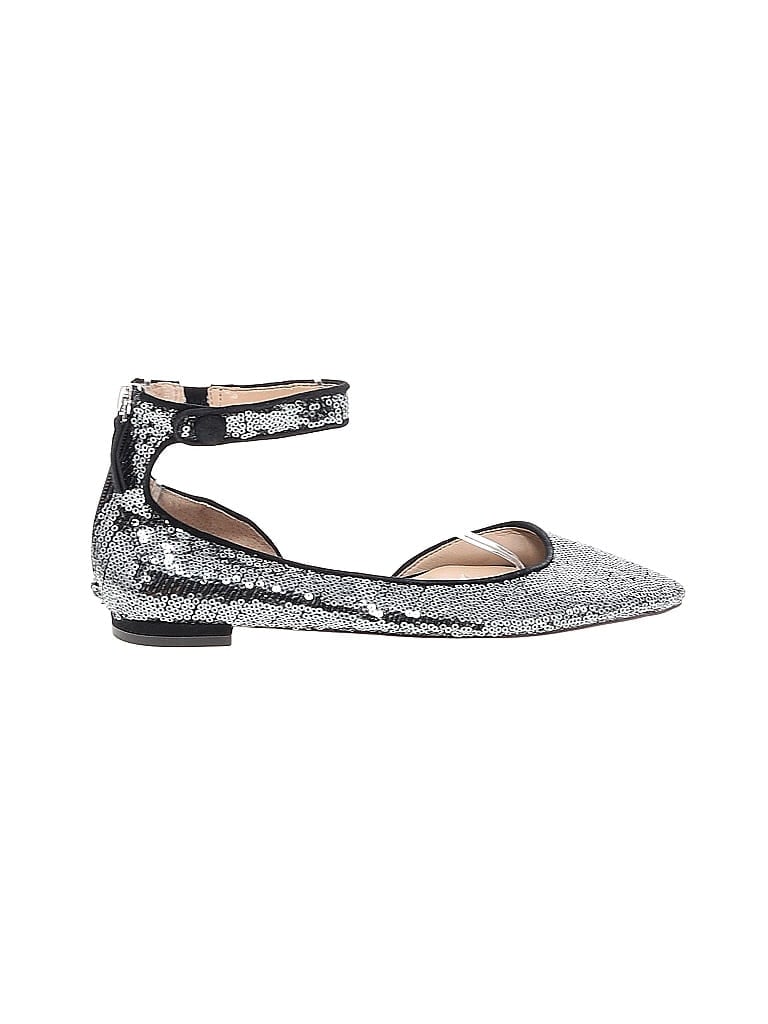 Click to view more detailed imagery on our partner's website Pre-owned Ann Taylor Flats In Silver
