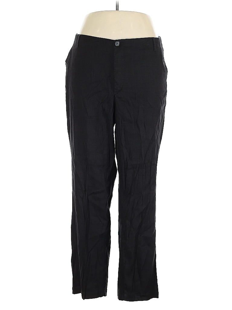 Click to view more detailed imagery on our partner's website Pre-owned Nydj Linen Pants In Black